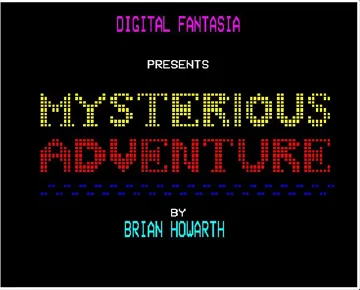 Mysterious Adventure 04 - Arrow of Death - Part 2 (19xx)(Digital Fantasia)[h TSTH] screen shot title